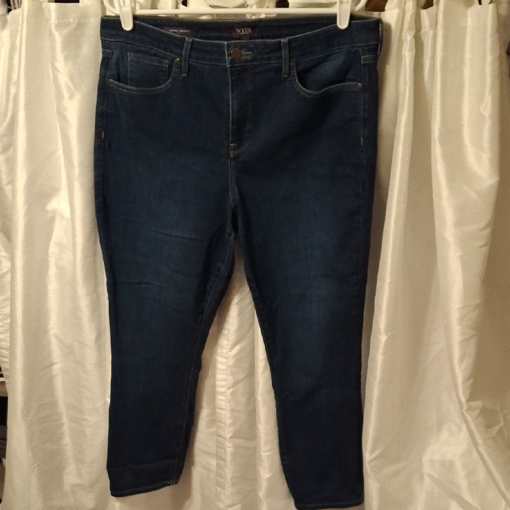 NYDJ Deep Indigo Jeans 14
